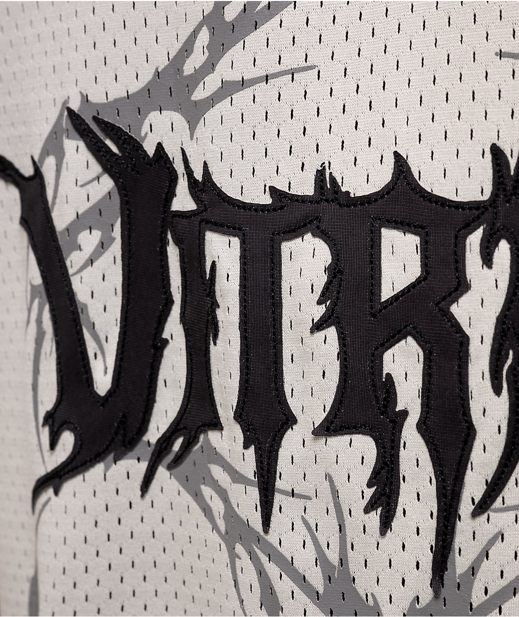 Vitriol Spawn Off White Boxy Crop Football Jersey