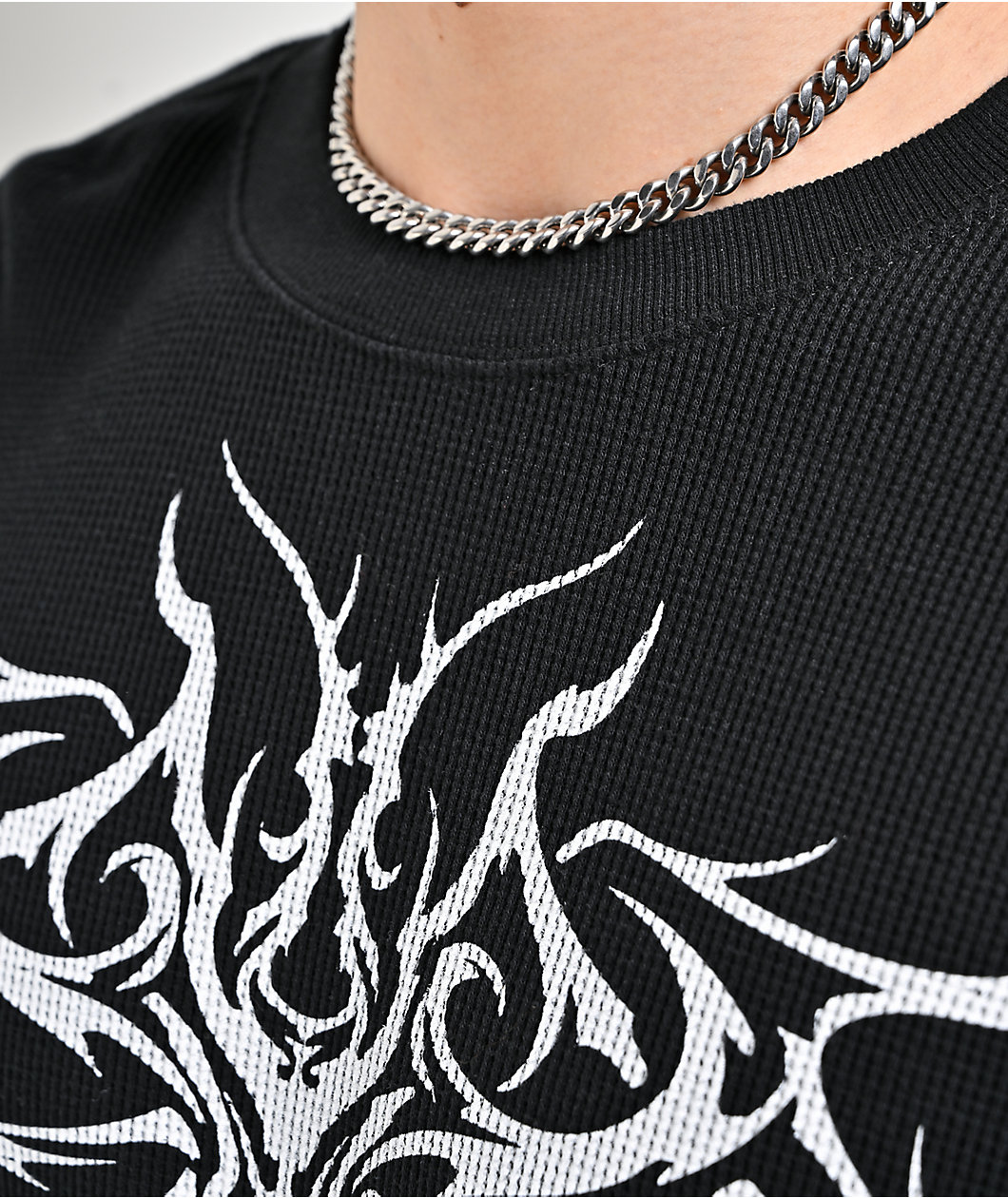 Vitriol Sternum Black Long Sleeve Thermal T-Shirt