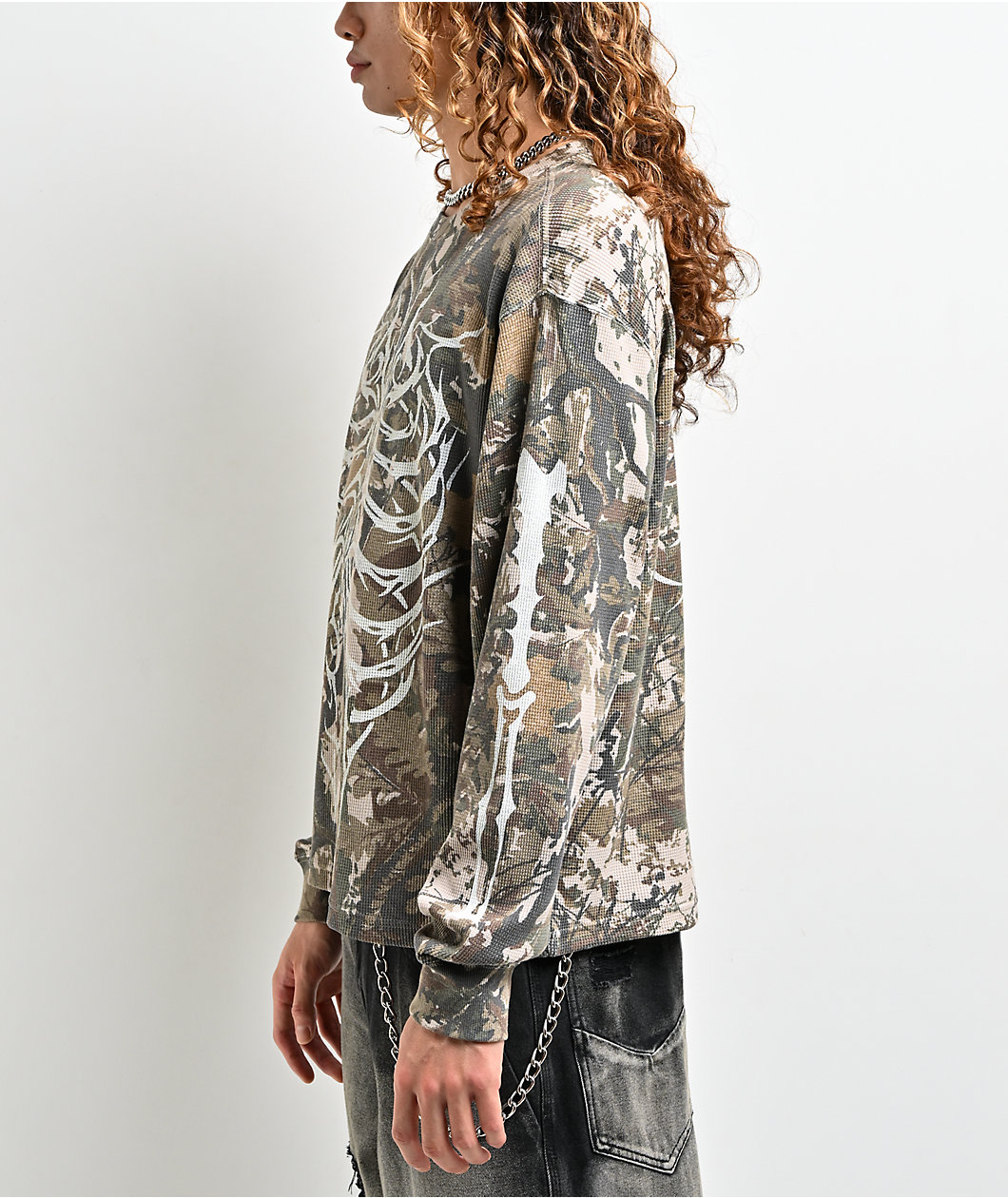 Vitriol Sternum Camo Long Sleeve T-Shirt