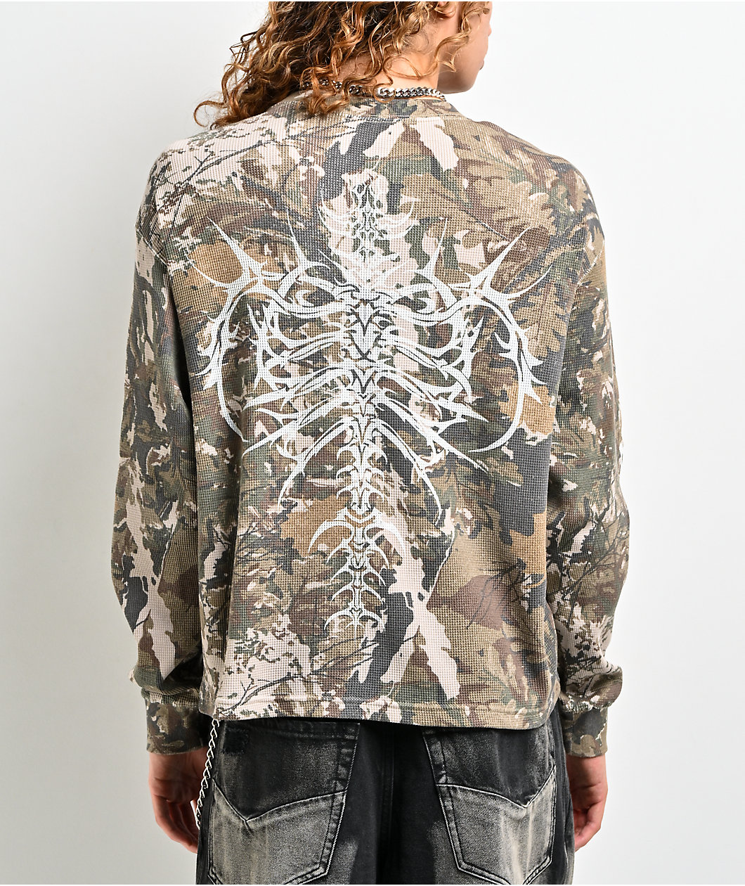 Vitriol Sternum Camo Long Sleeve T-Shirt