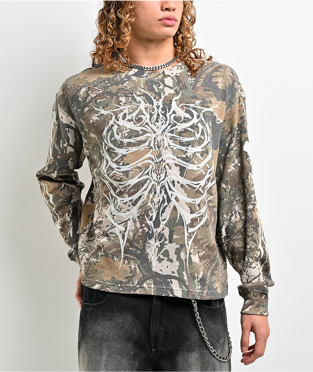 Vitriol Sternum Camo Long Sleeve T-Shirt