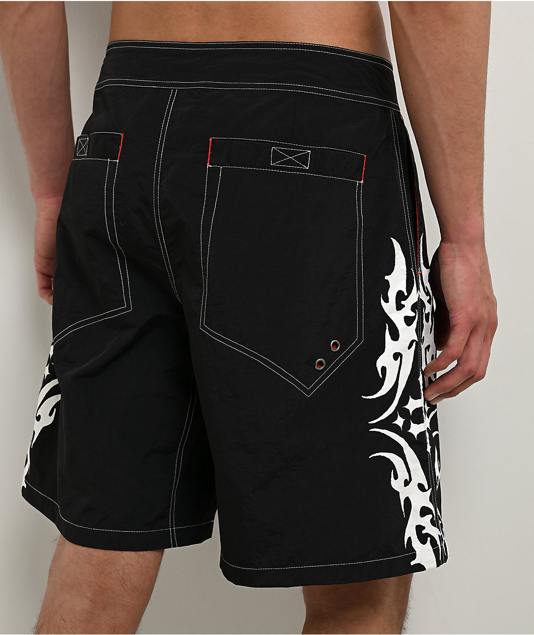 Vitriol Tattoo Black Board Shorts
