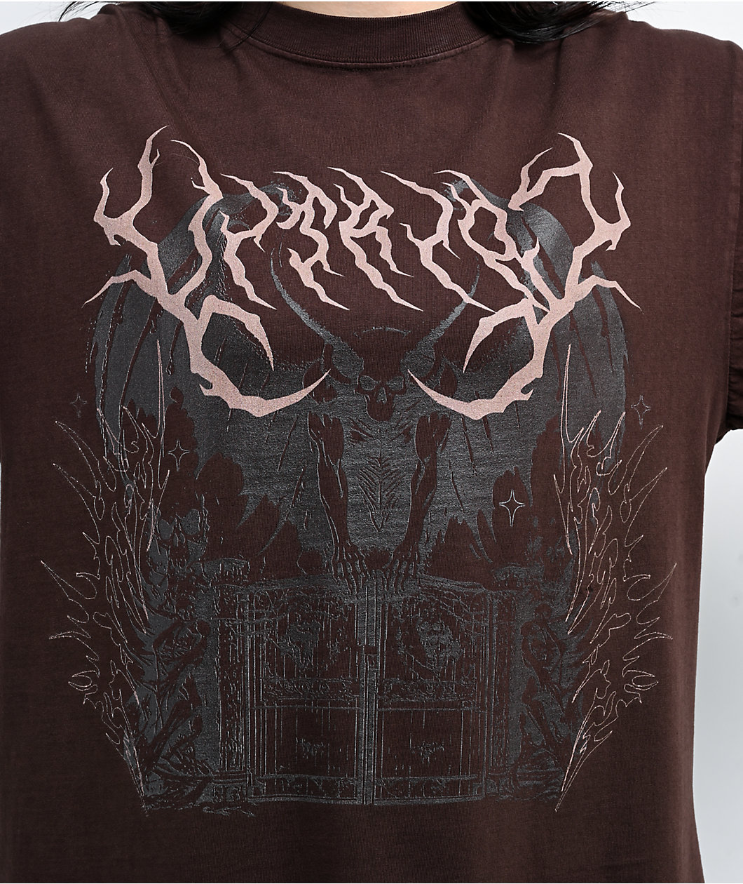 Vitriol Torments Gate Brown T-Shirt