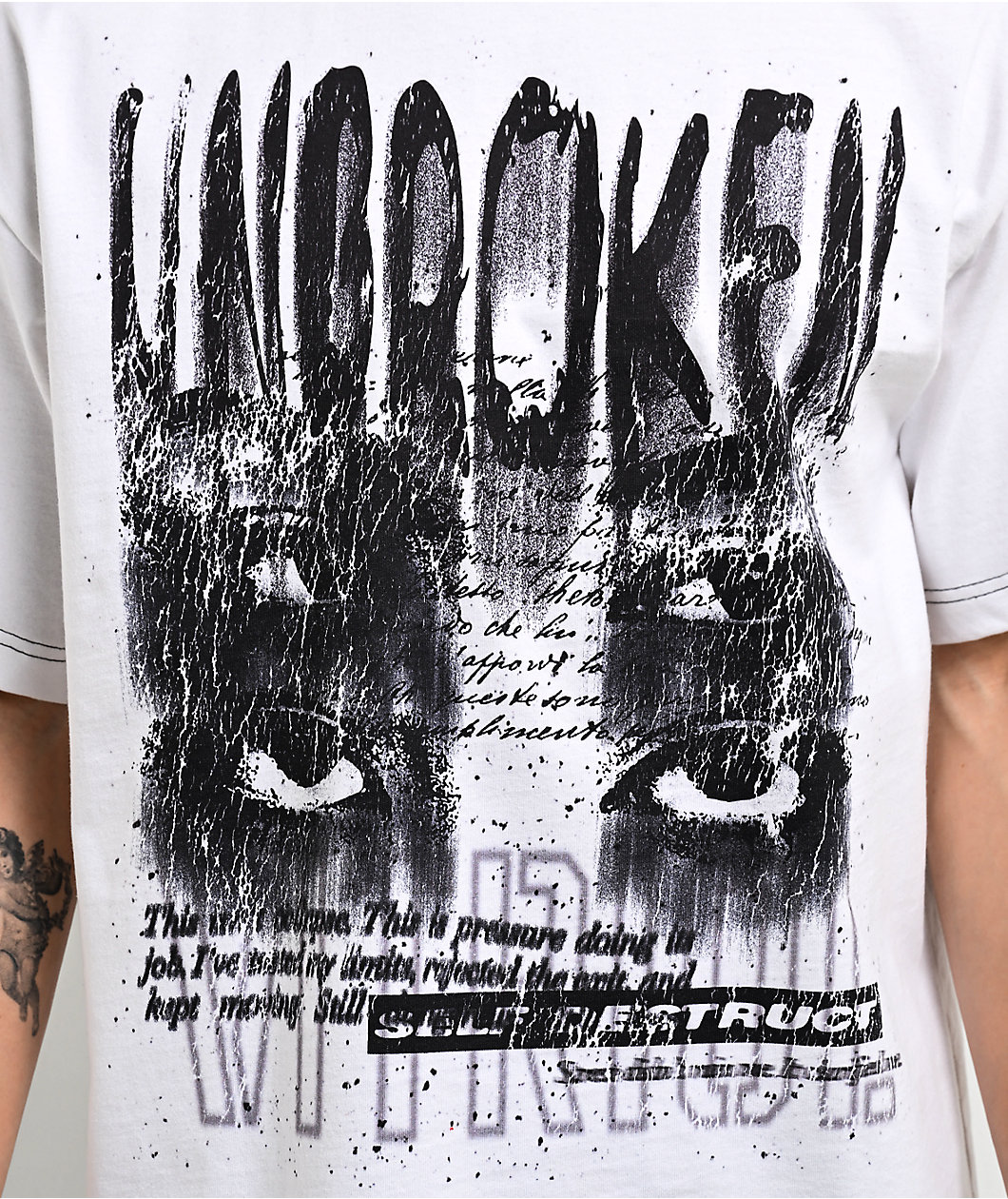 Vitriol Unbroken White T-Shirt