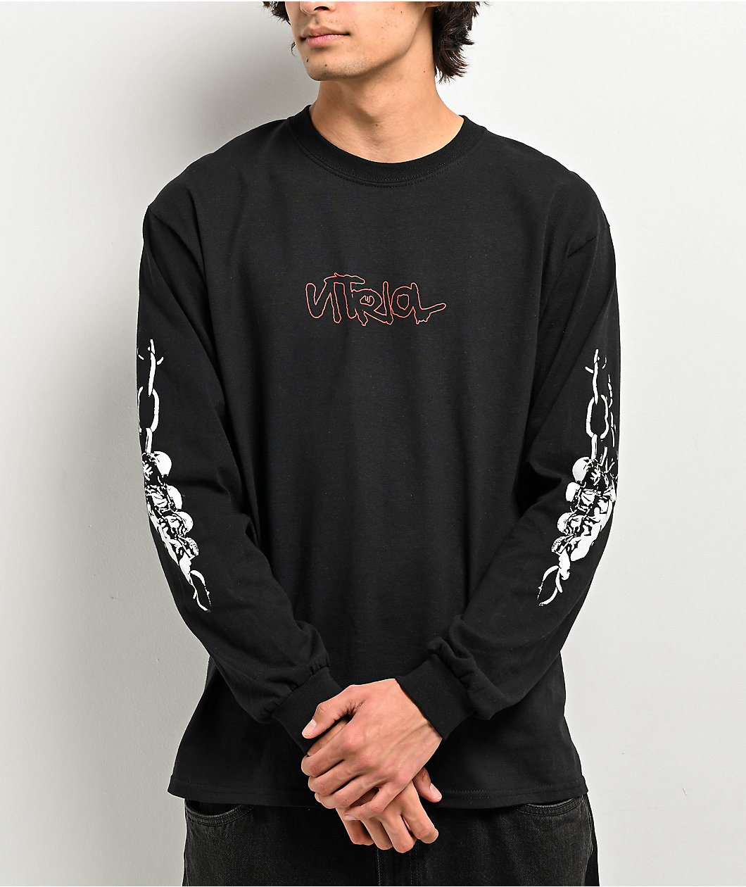 Vitriol Undisclosed Black Long Sleeve T-Shirt