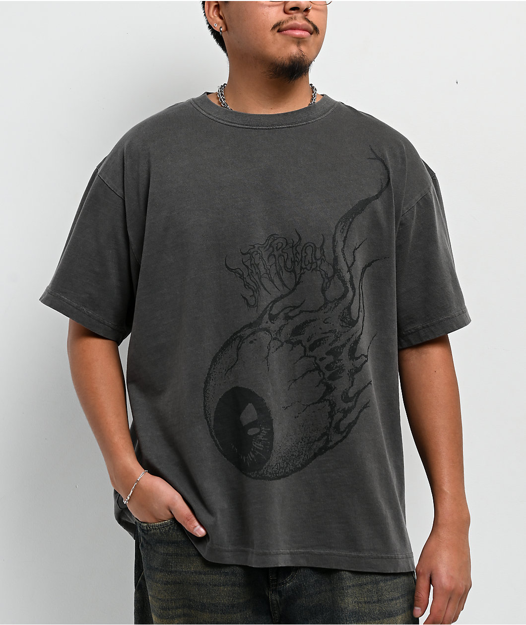 Vitriol Unsettled Grey T-Shirt