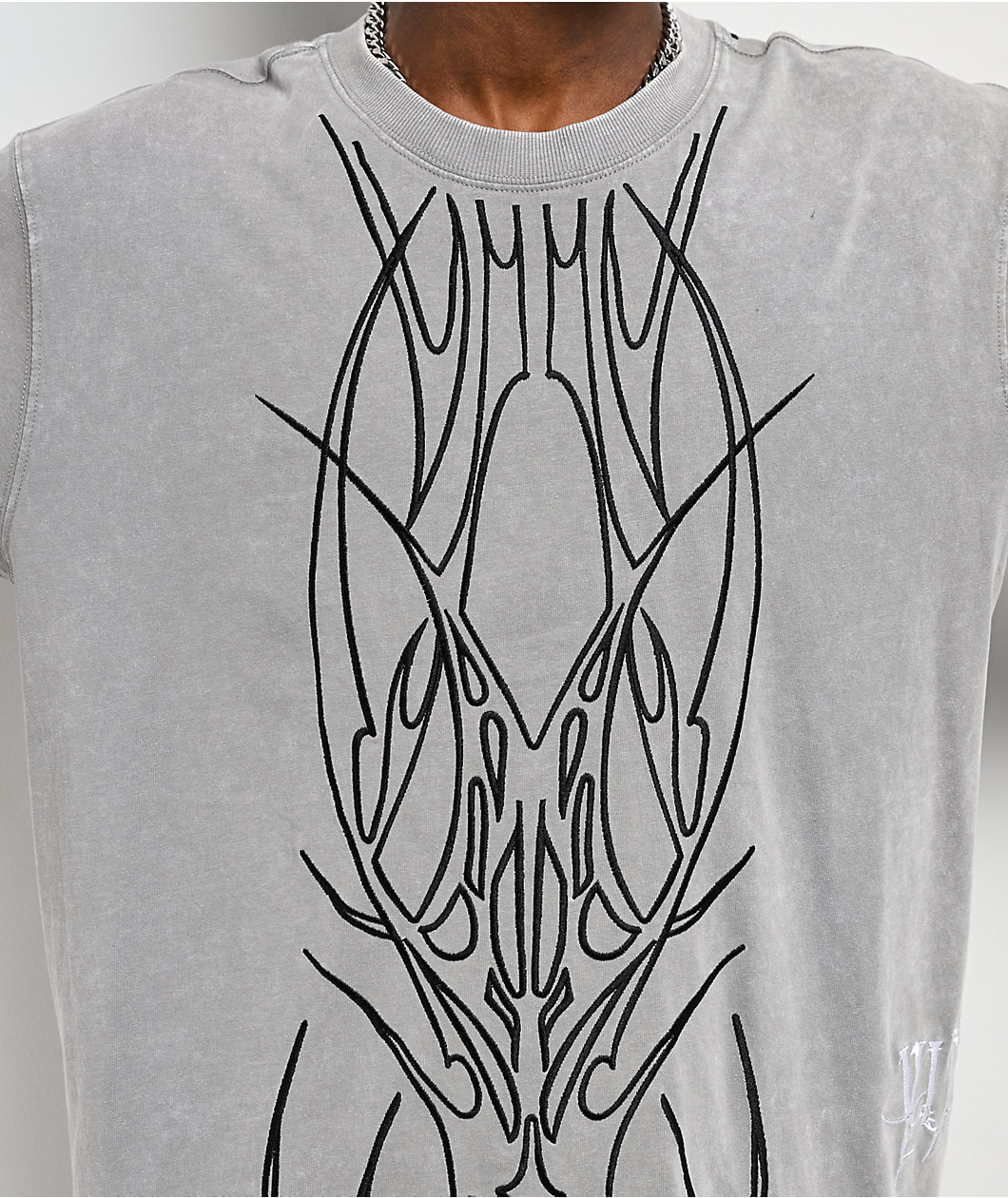 Vitriol Vertebrae Grey T-Shirt