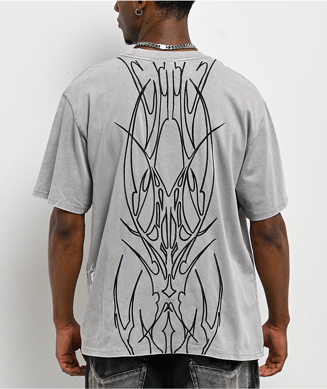 Vitriol Vertebrae Grey T-Shirt