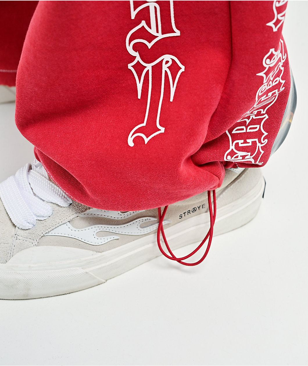 Vitriol Void Arches Red Sweatpants