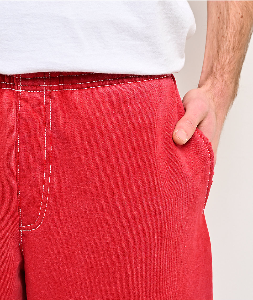 Vitriol Void Arches Red Sweatpants
