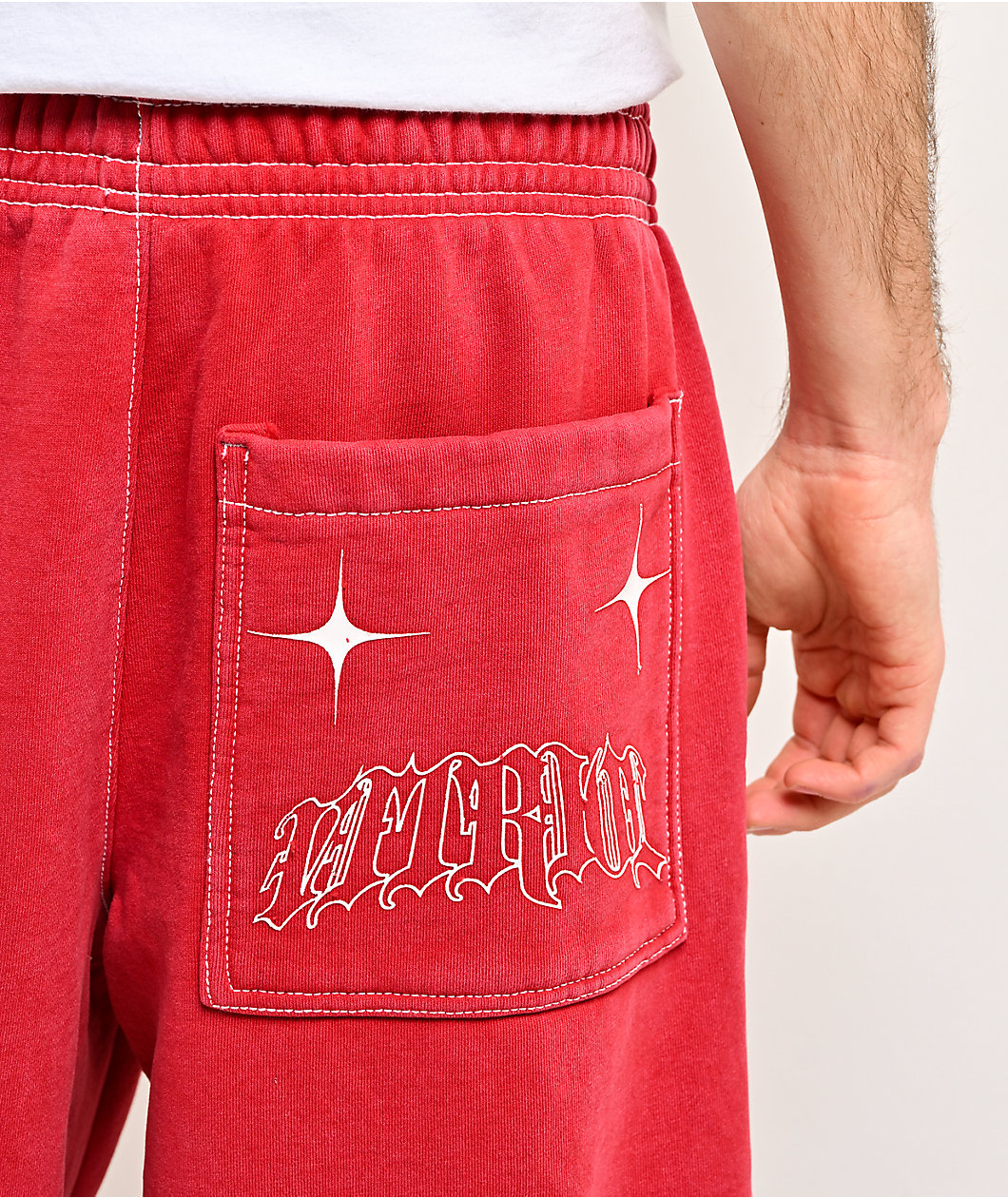 Vitriol Void Arches Red Sweatpants