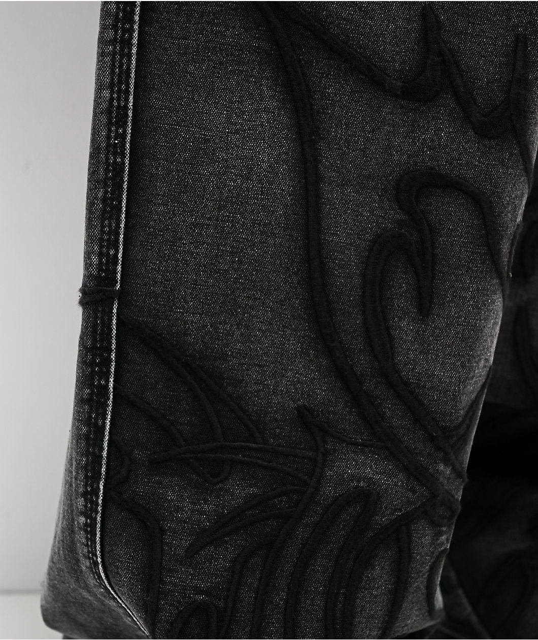 Vitriol Void Brimstone Wash Ultra Wide Canvas Pants