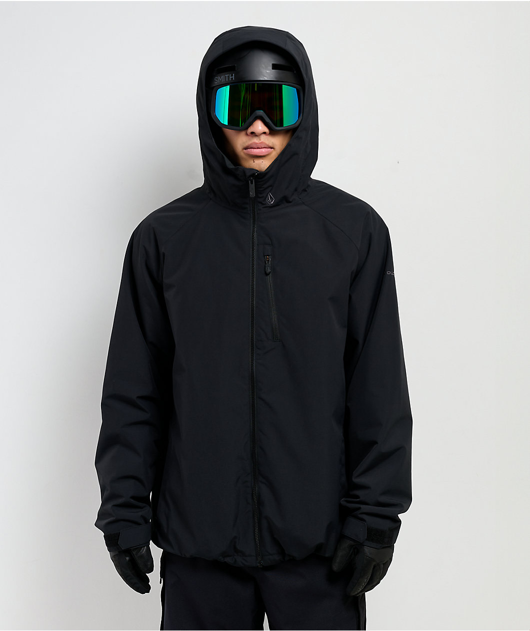 Volcom 2836 Black 20K Insulated Snowboard Jacket