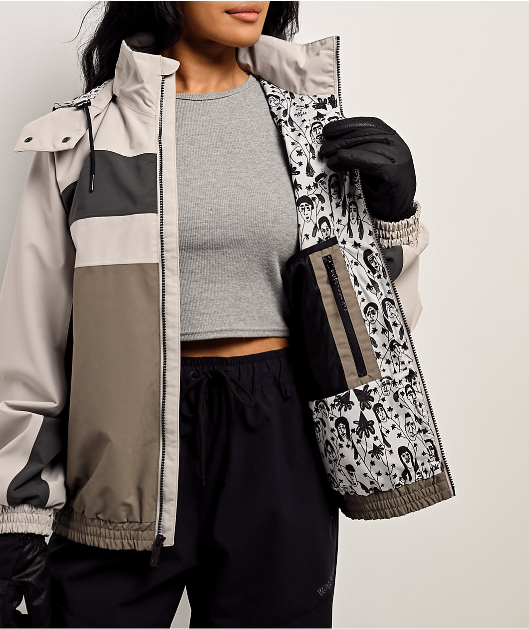 Volcom DLM Natural & Stone 20K Snowboard Jacket