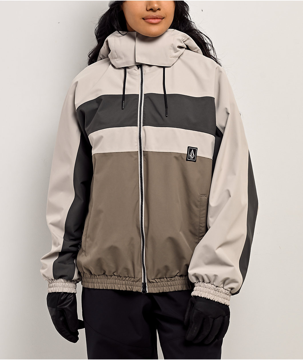 Volcom DLM Natural & Stone 20K Snowboard Jacket | Arden Fair