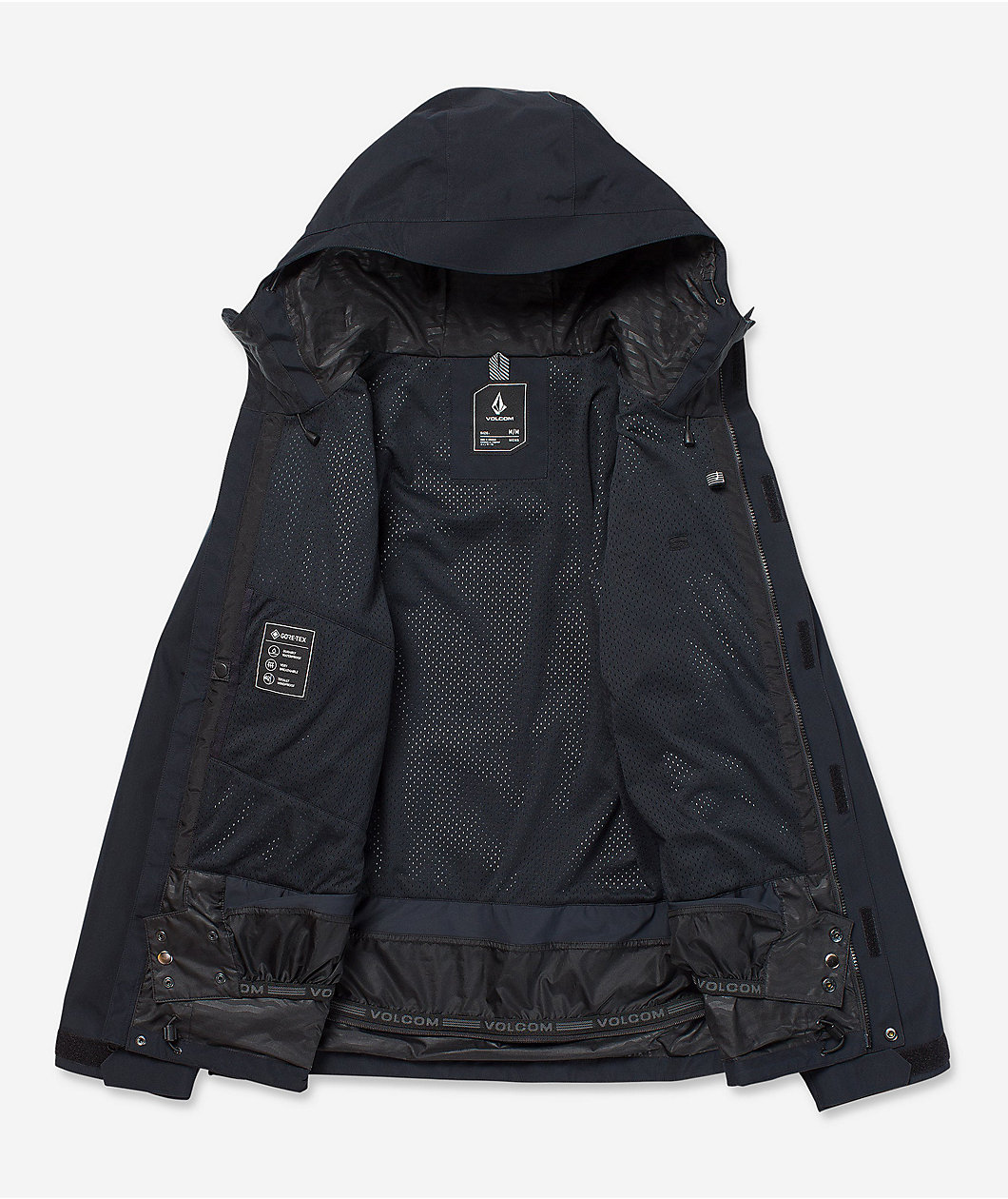 Volcom Dua GORE-TEX Black Snowboard Jacket 2027