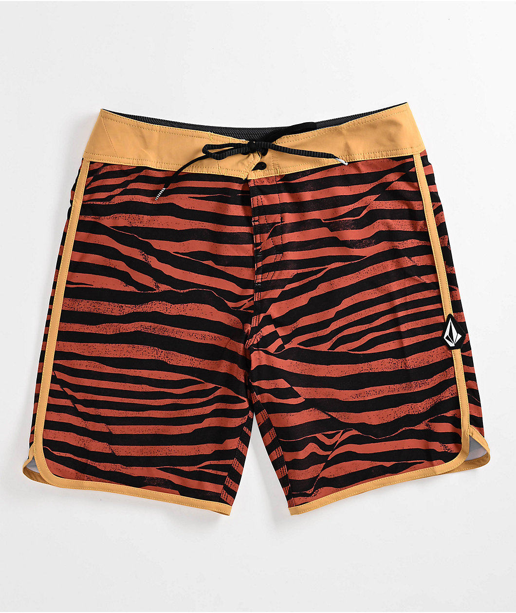 Volcom Funday Scallop Mod-Tech Orange Board Shorts