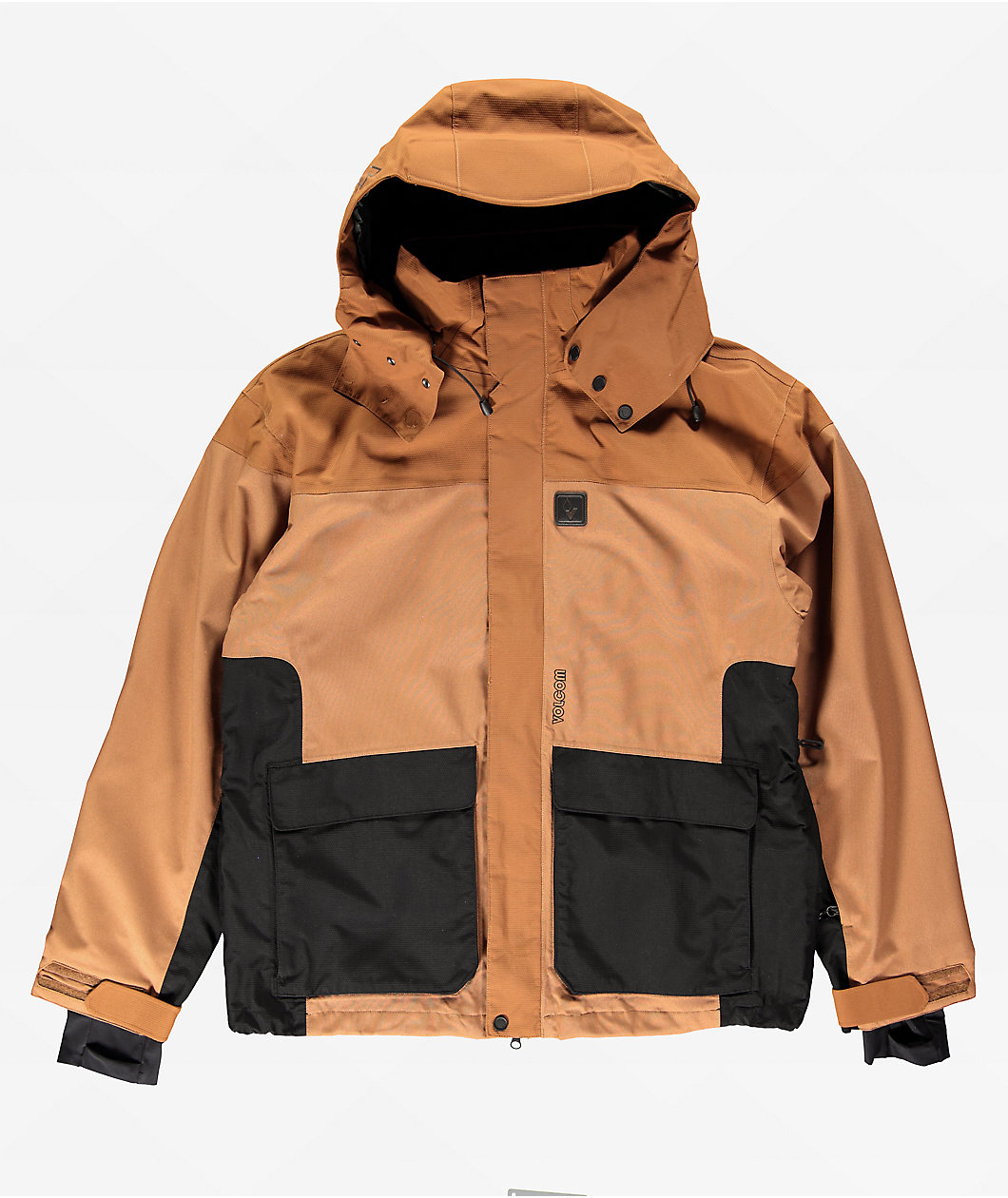 Volcom Kleveland Brown 15K Snowboard Jacket