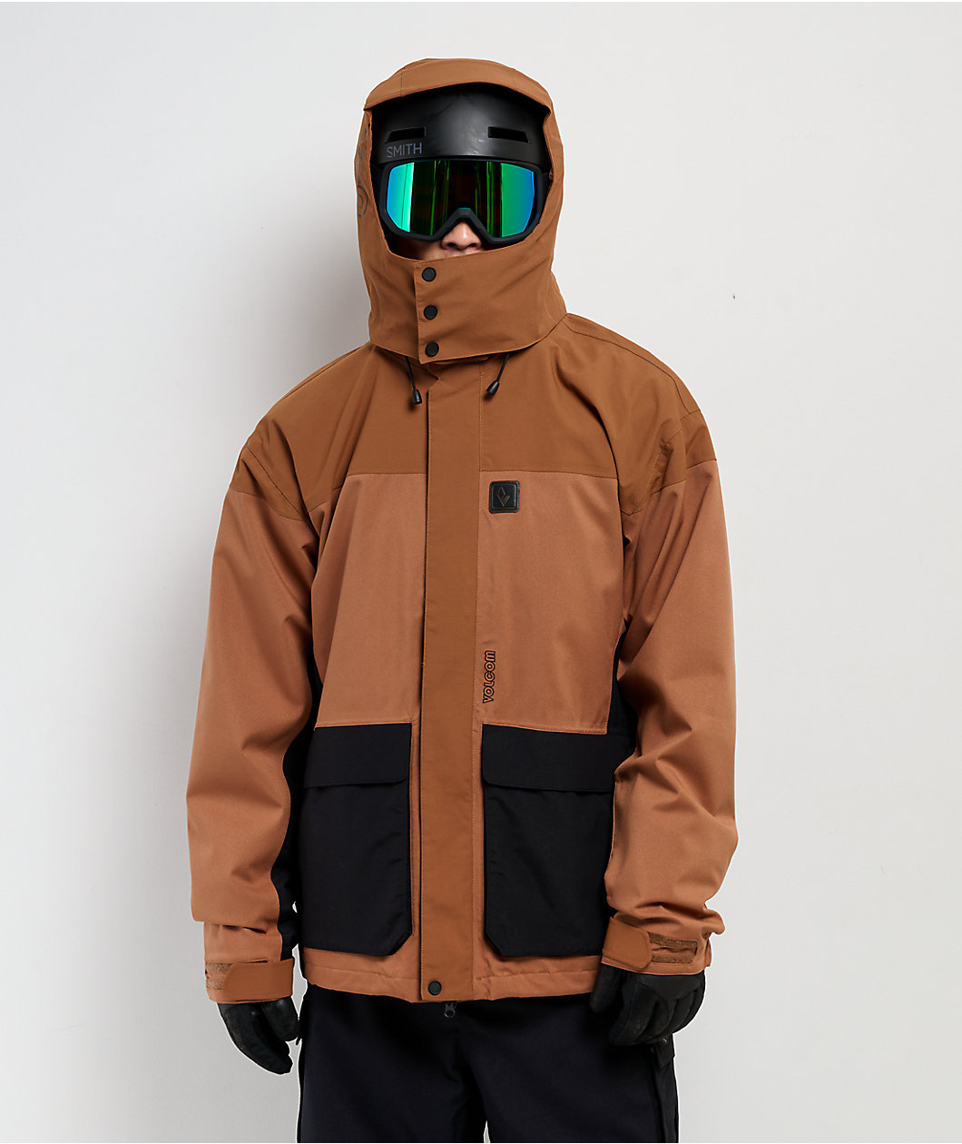 Volcom Kleveland Brown 15K Snowboard Jacket