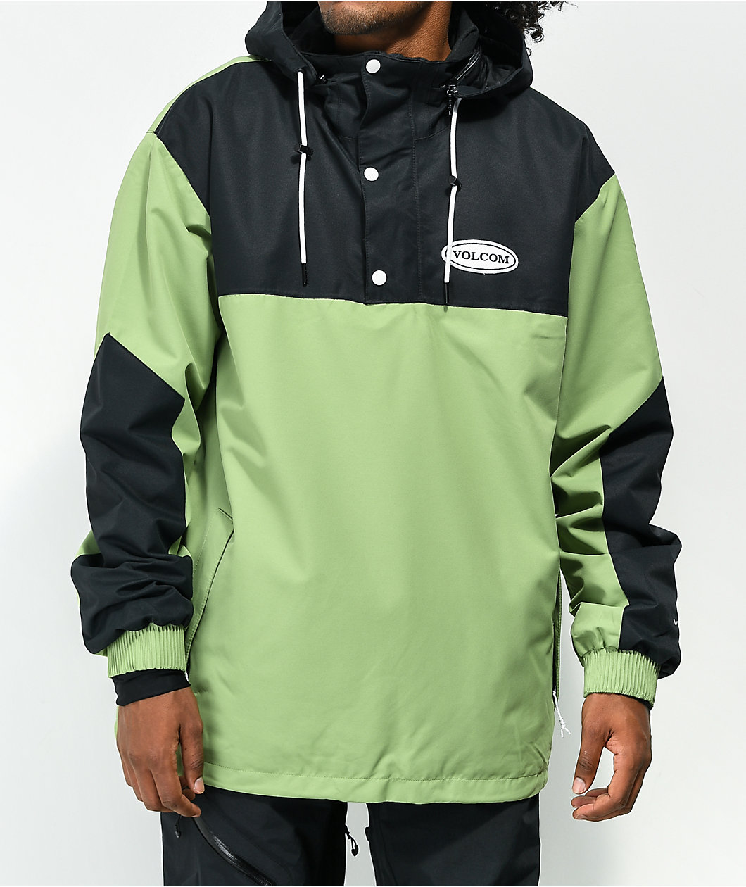 Volcom Longo Green 10K Anorak Snowboard Jacket