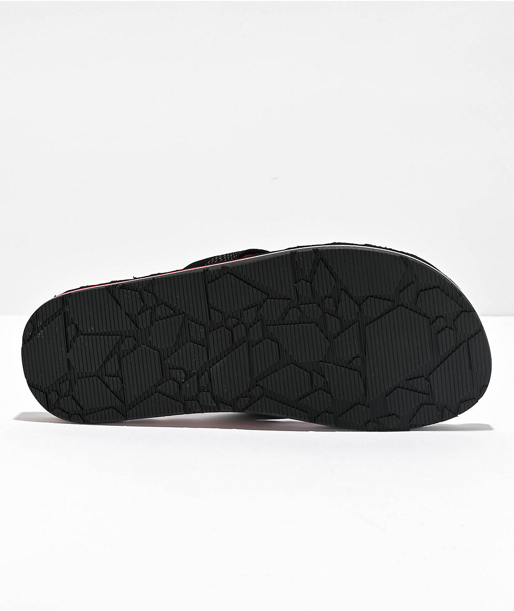 Volcom Recliner Black & Red Sandals