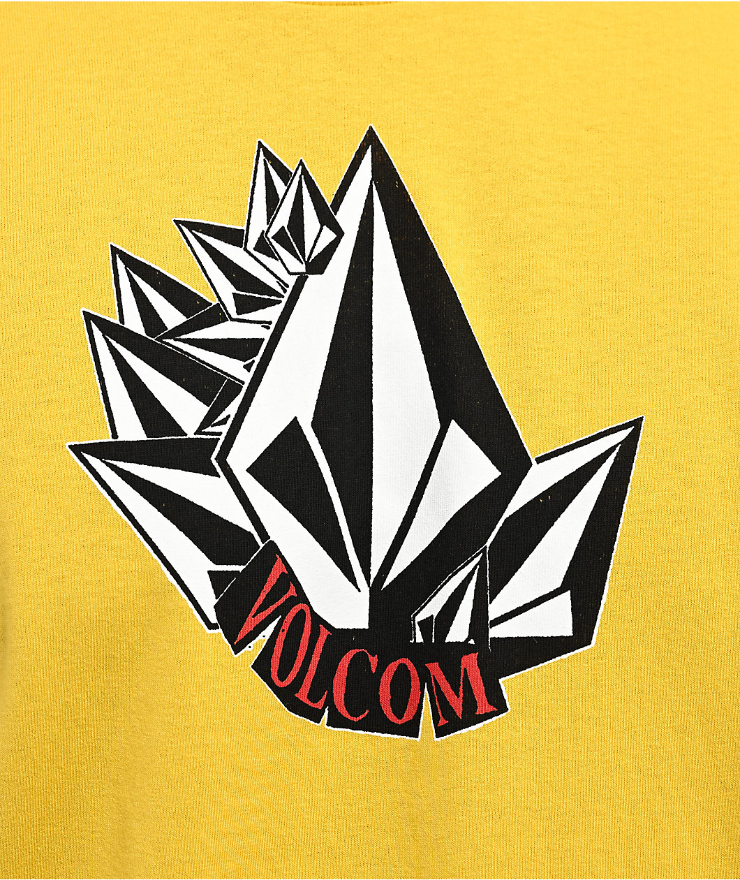 Volcom Shmoot Yellow T-Shirt