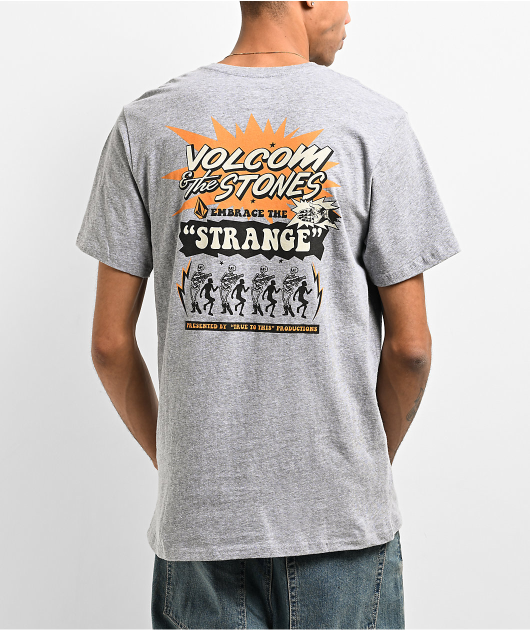 Volcom Strange Relics Grey T-Shirt