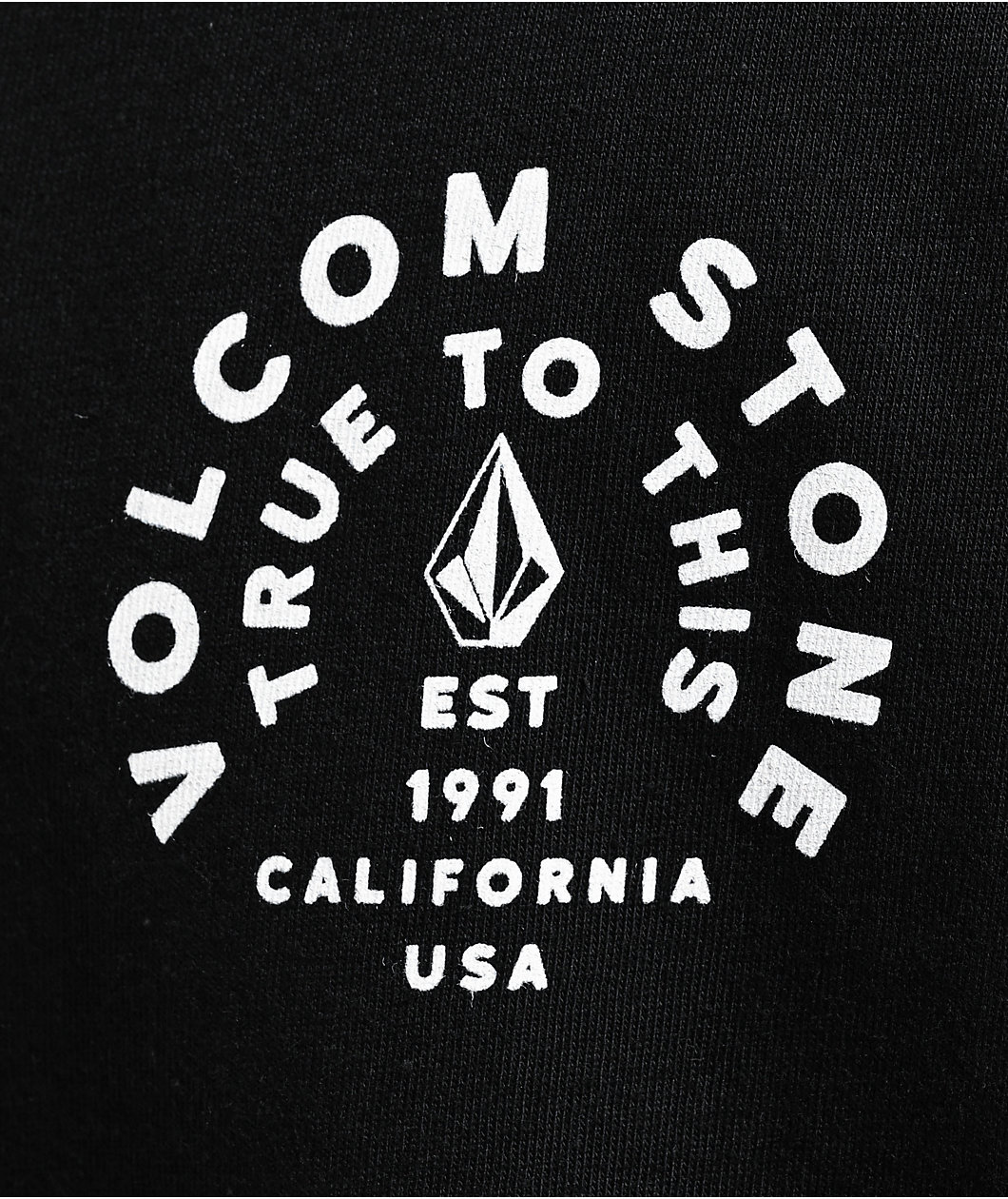 Volcom Tennon Black T-Shirt