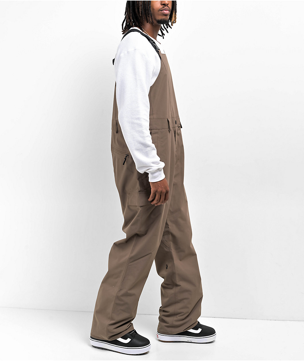 Volcom V. Co Sparta Teak 10K Snowboard Bib Pants
