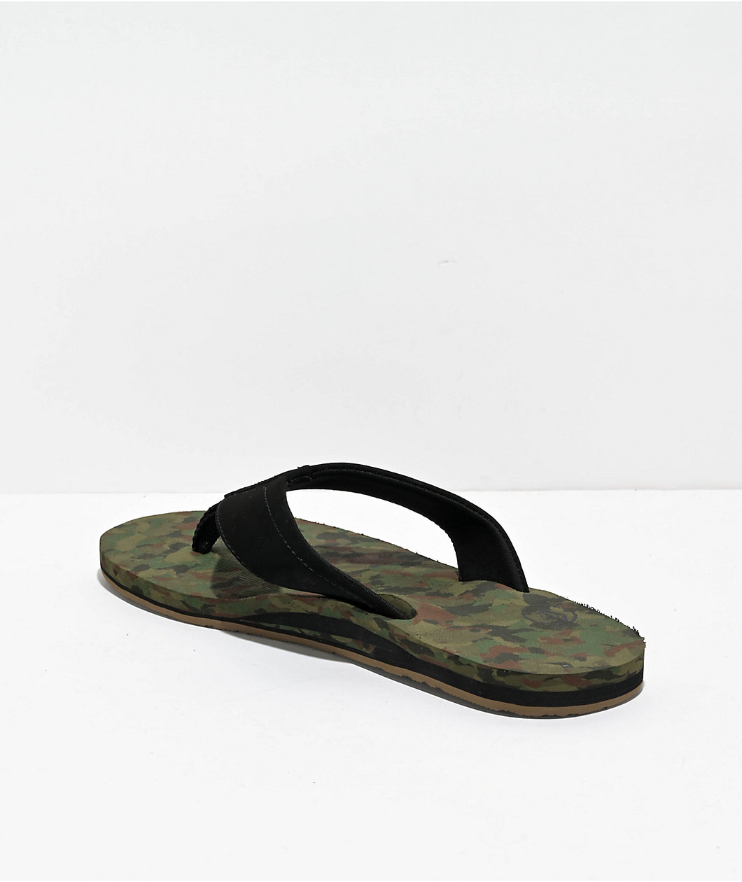 Volcom Victor Dark Camo & Black Sandals