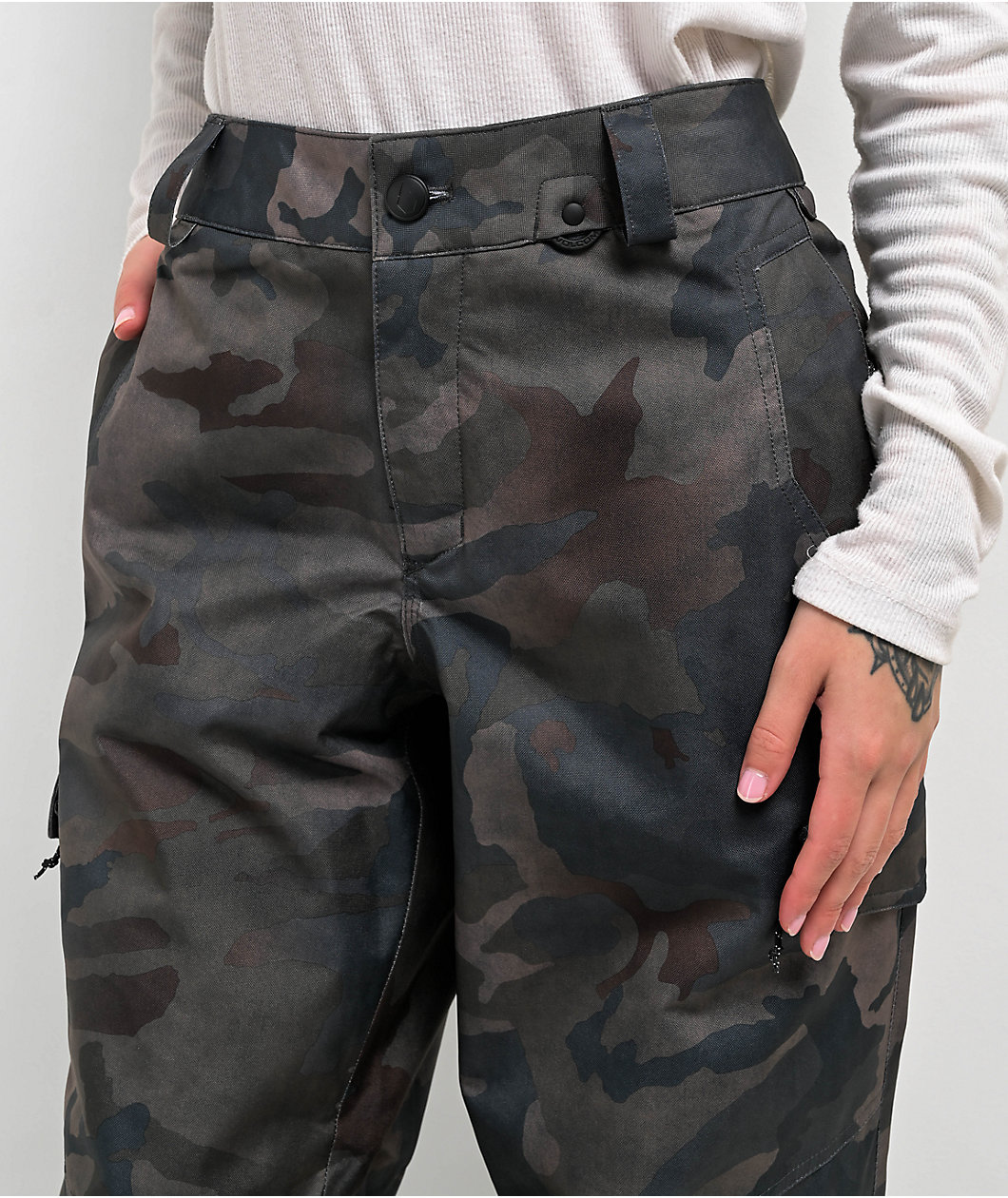 Volcom Wildling Cloudwash Camo 15K Snowboard Pants