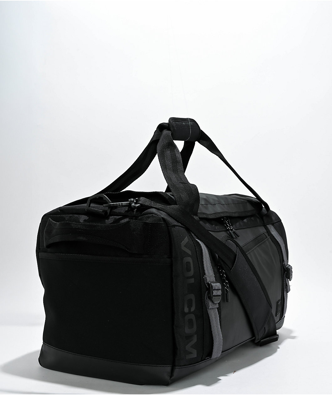 Volcom's Outbound Black Duffel Bag