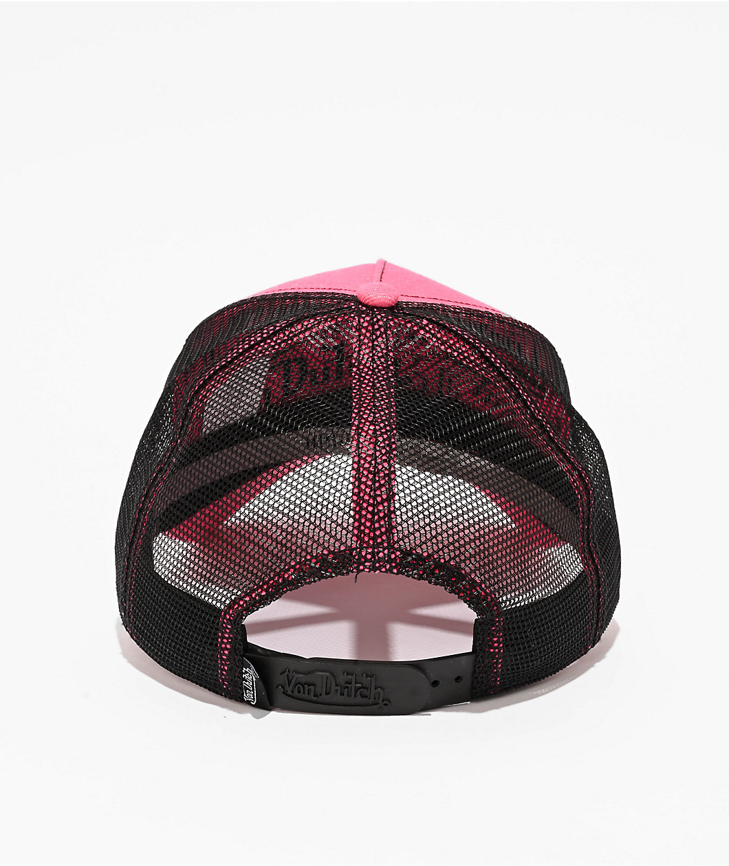 Von Dutch Bling Pink & Black Trucker Hat