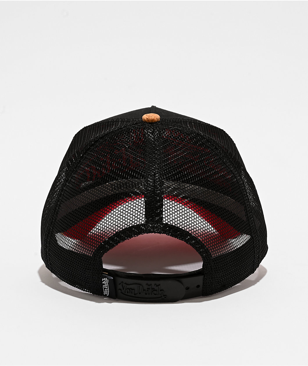 Von Dutch Corked Black Trucker Hat