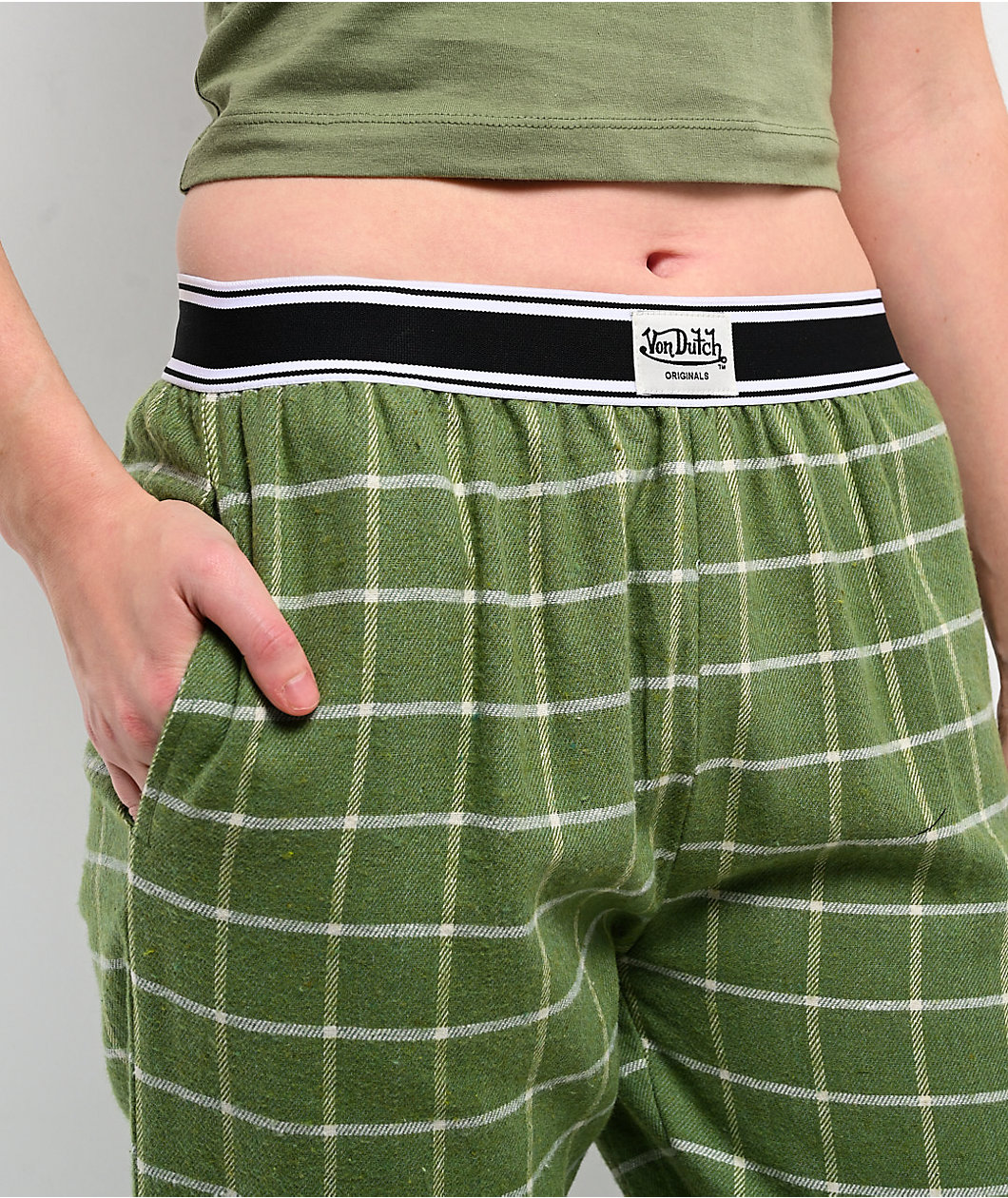 Von Dutch Green Jersey Lounge Set