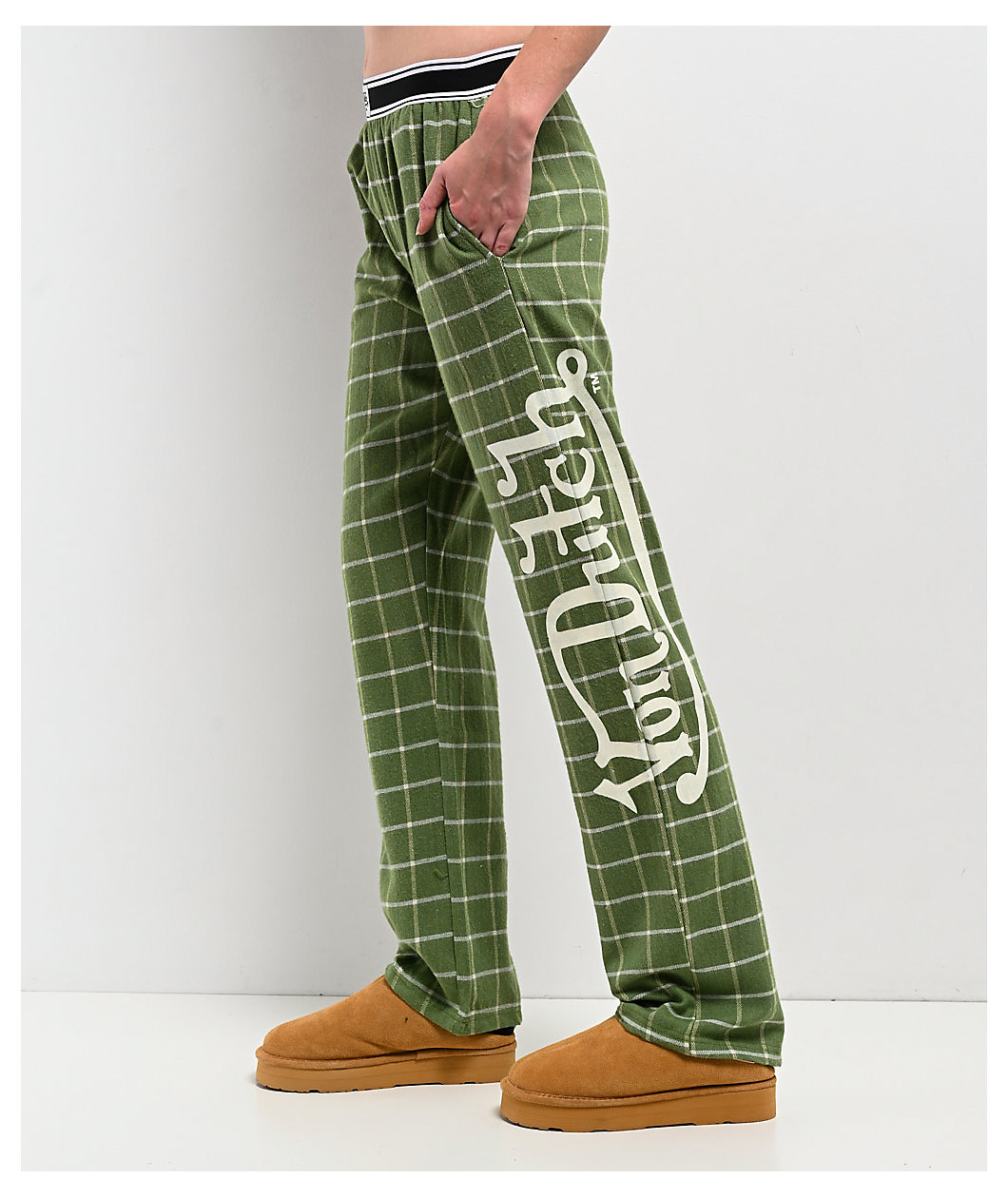 Von Dutch Green Jersey Lounge Set