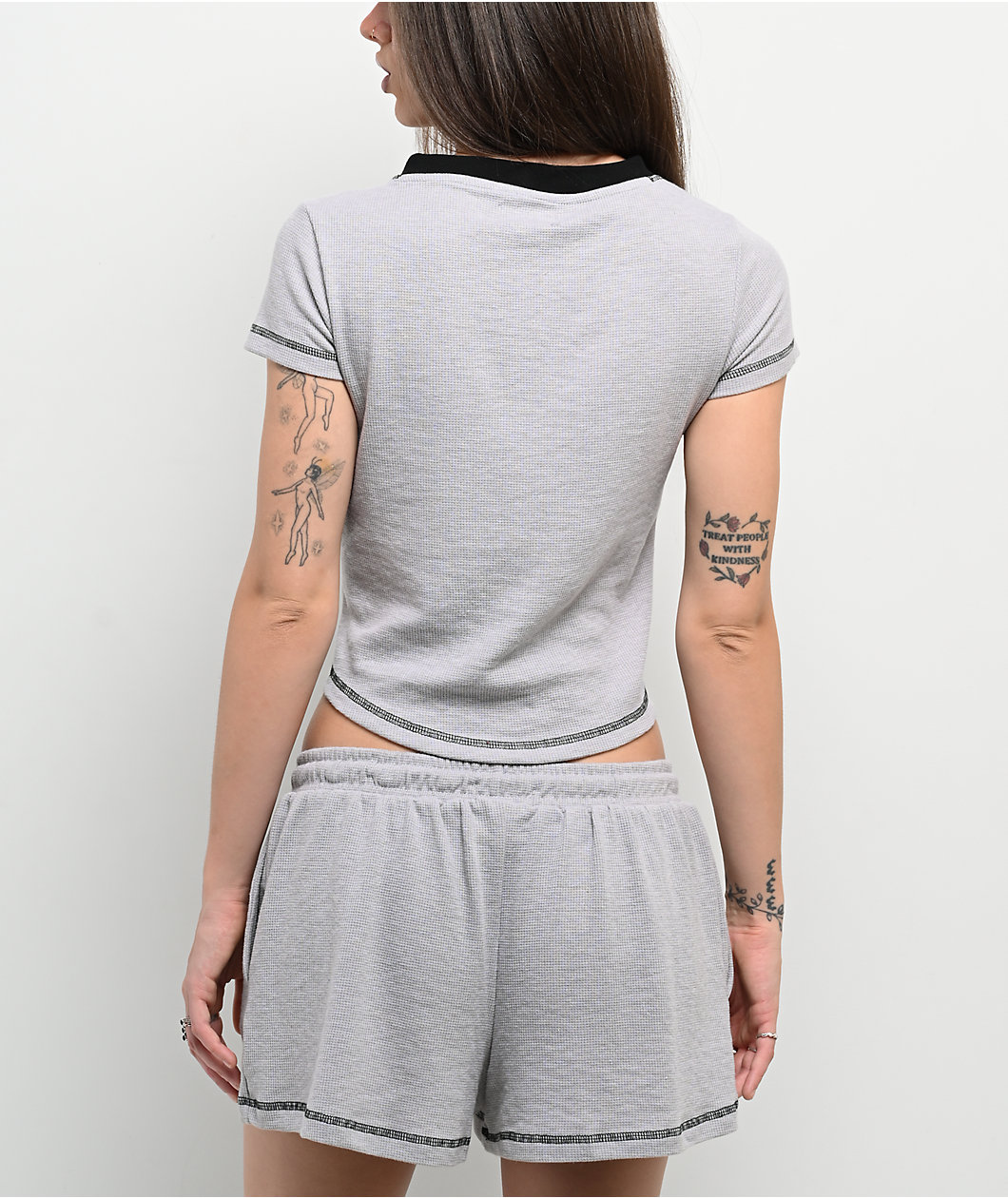 Von Dutch Grey Thermal Lounge Set