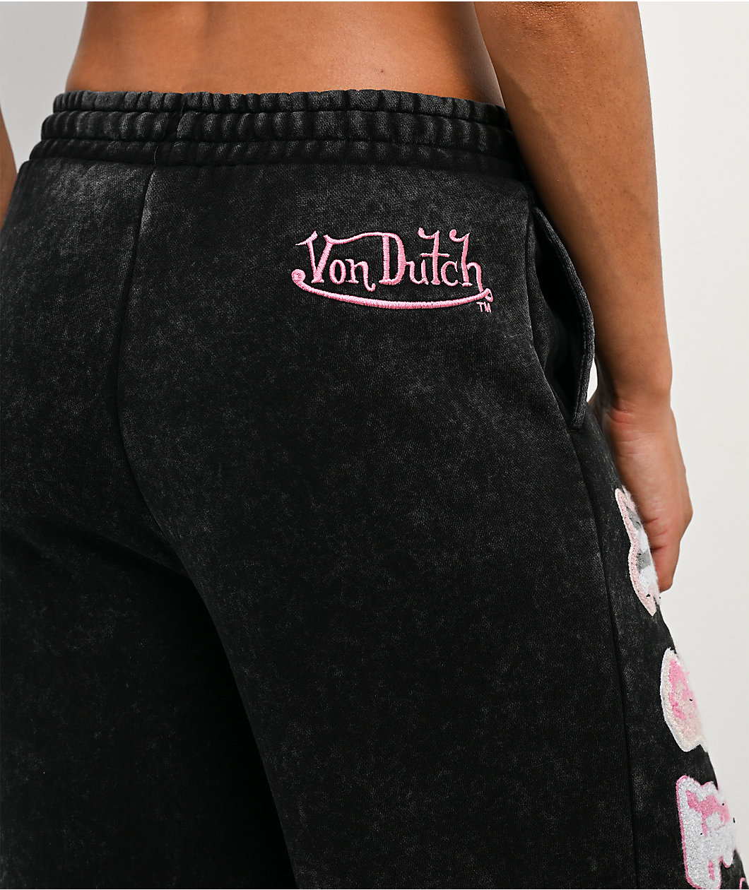 Von Dutch Mineral Black Sweatpants