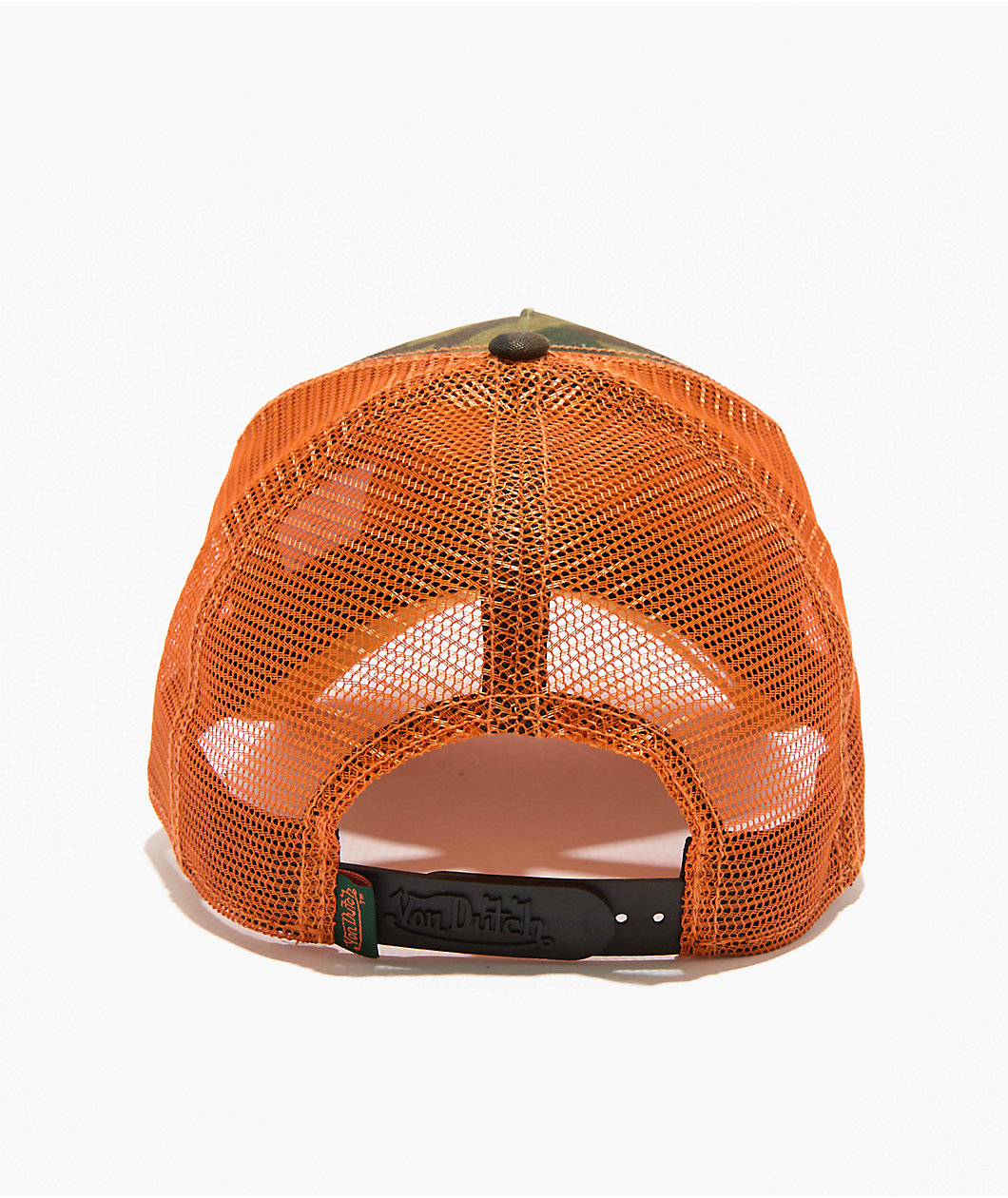 Von Dutch Multi Camo & Orange Trucker Hat