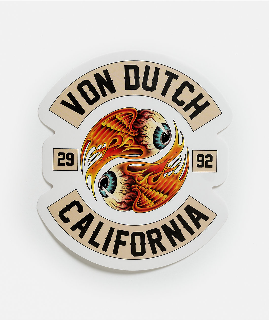 Von Dutch Patchwork Sticker