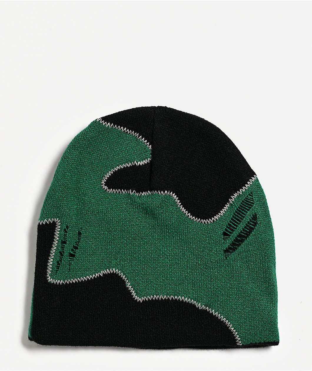 Von Dutch Patchy Pine Skully Beanie