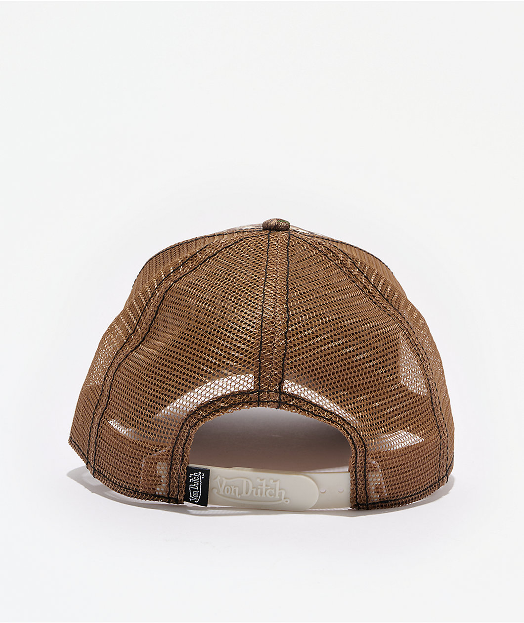 Von Dutch x Realtree Brown Camo Trucker Hat