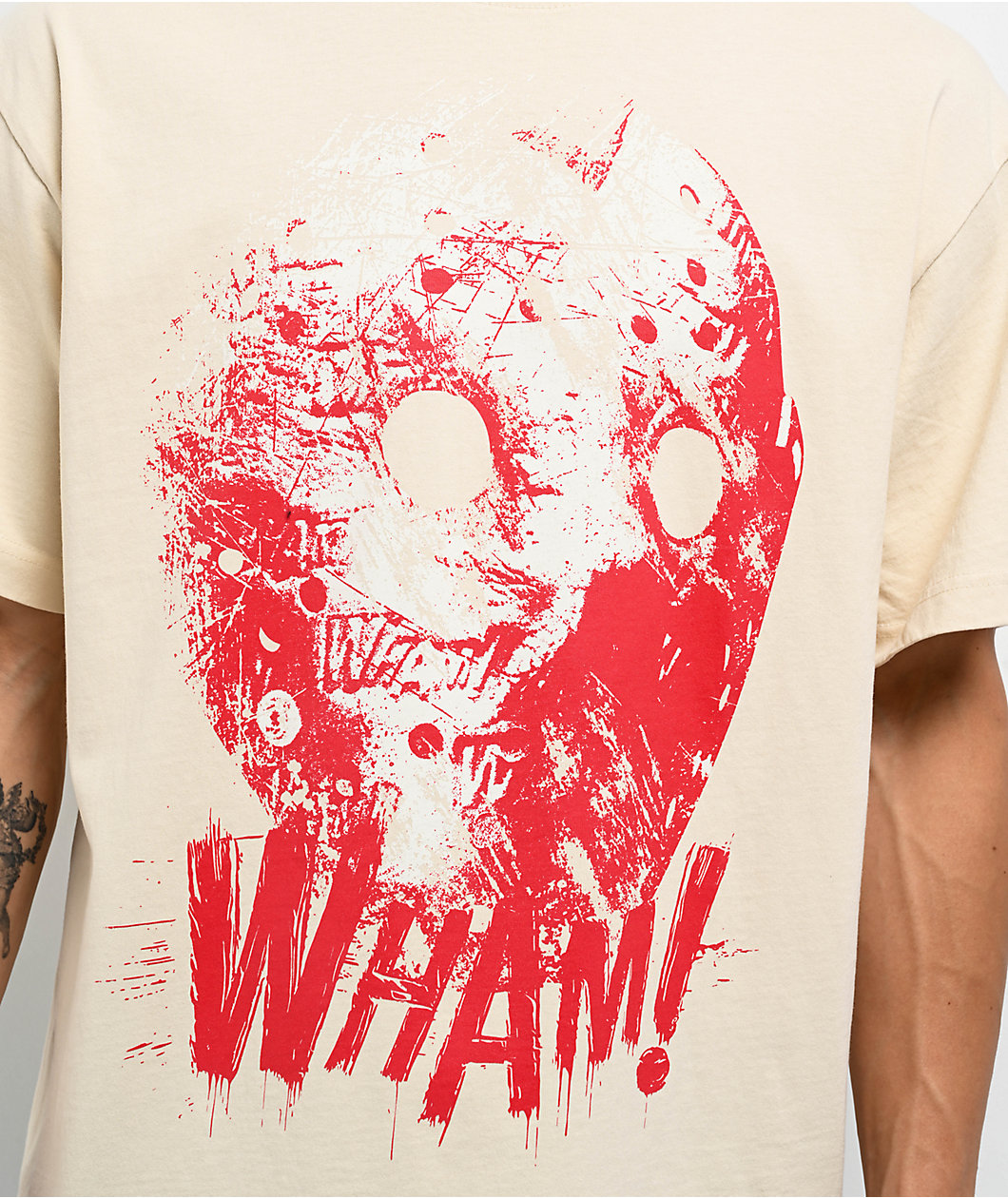 WHAM! by Lil Baby Mask Cream T-Shirt