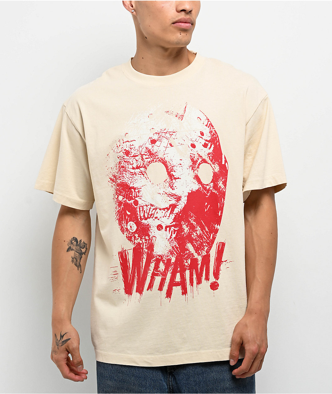 WHAM! by Lil Baby Mask Cream T-Shirt