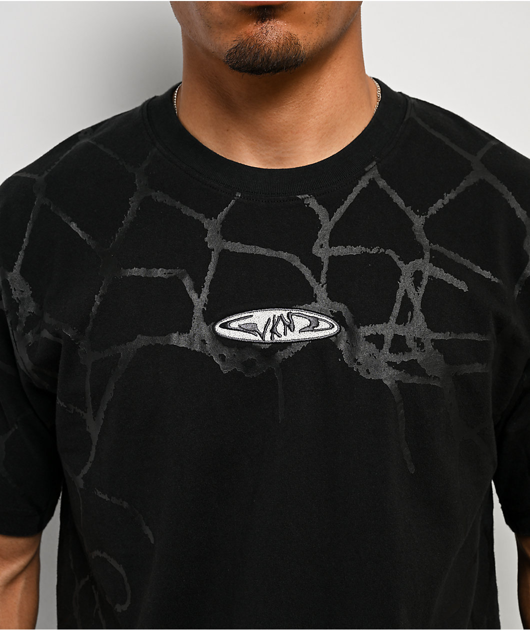 WKND Fishbone Barbwire Black T-Shirt