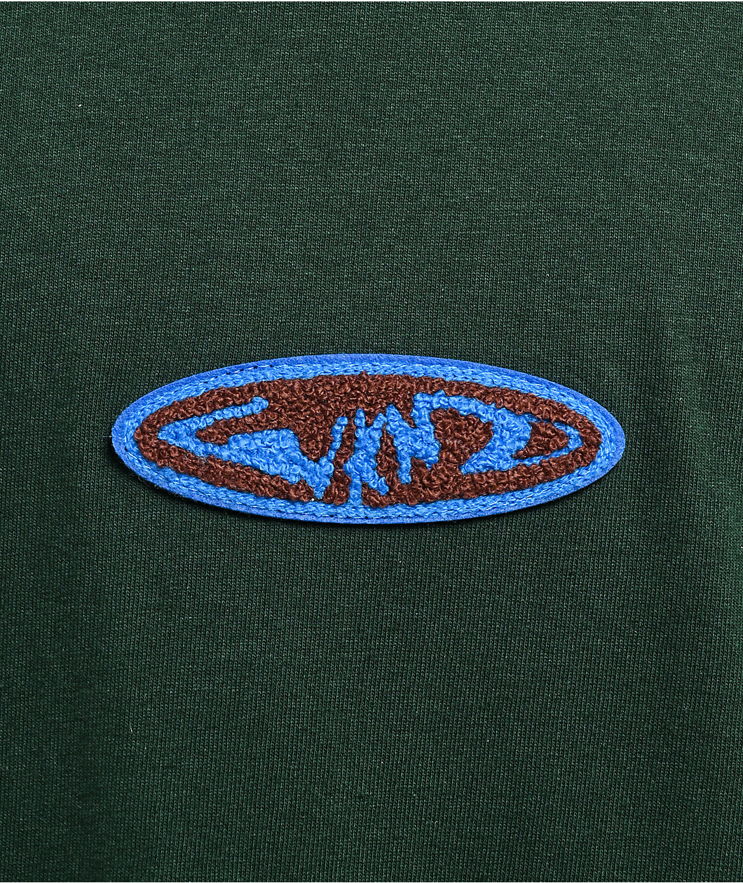 WKND Fishbone Dark Green T-Shirt