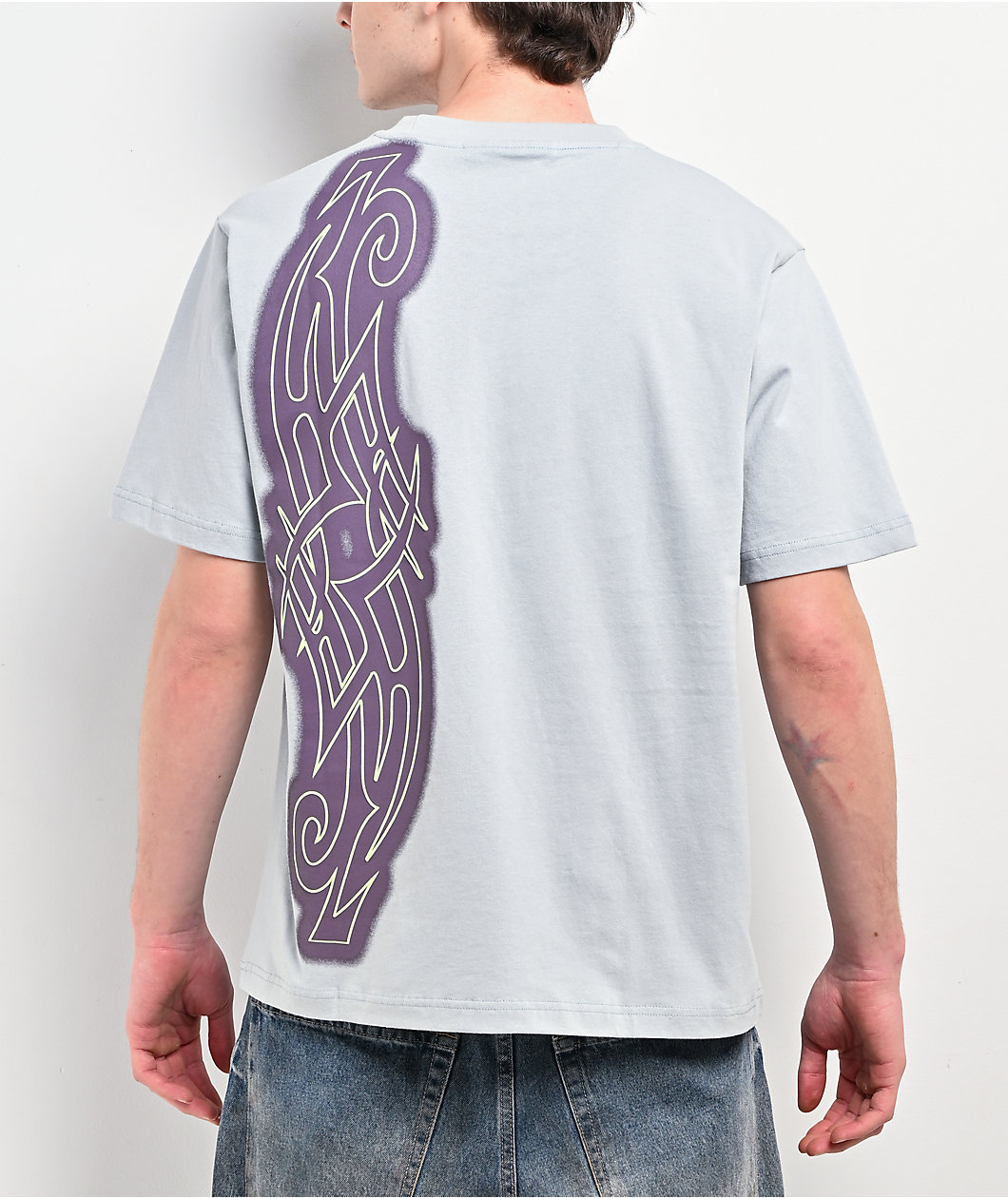 WKND Huldra Script Light Blue T-Shirt