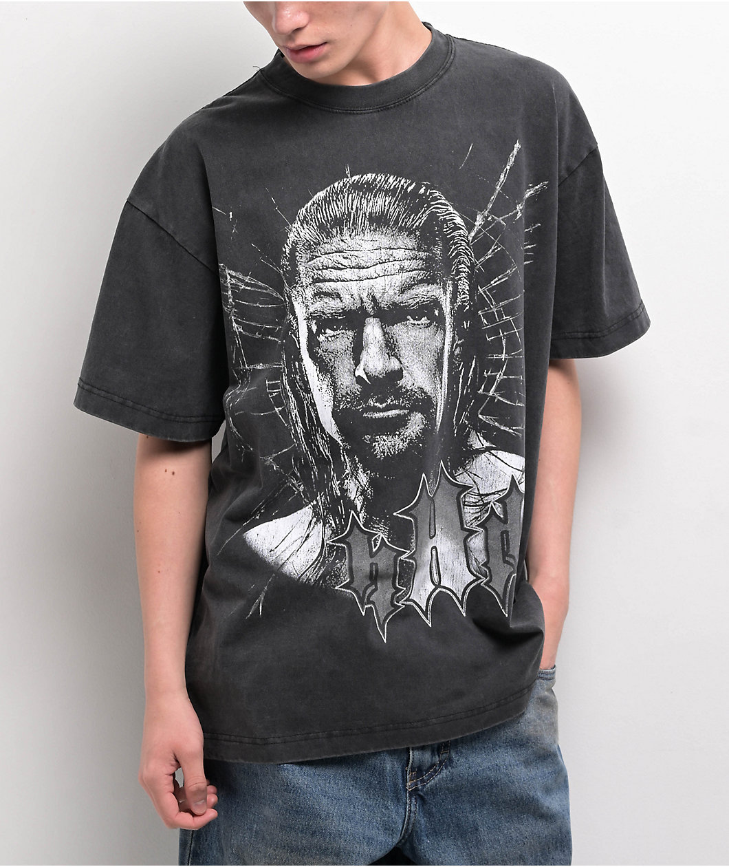 WWE Game Is Not Over Black Wash T-Shirt