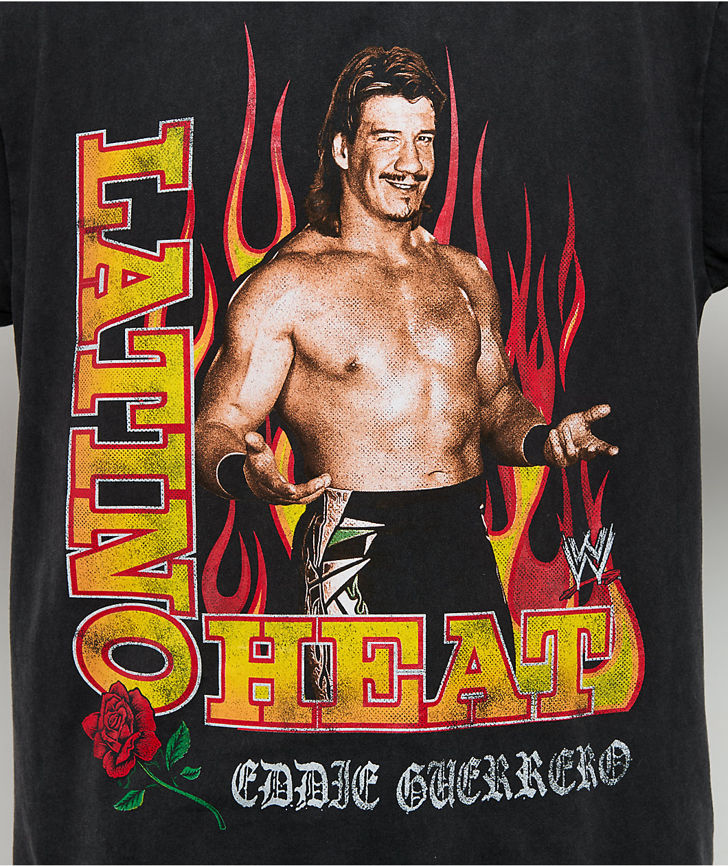 WWE Latino Heat Black Wash T-Shirt