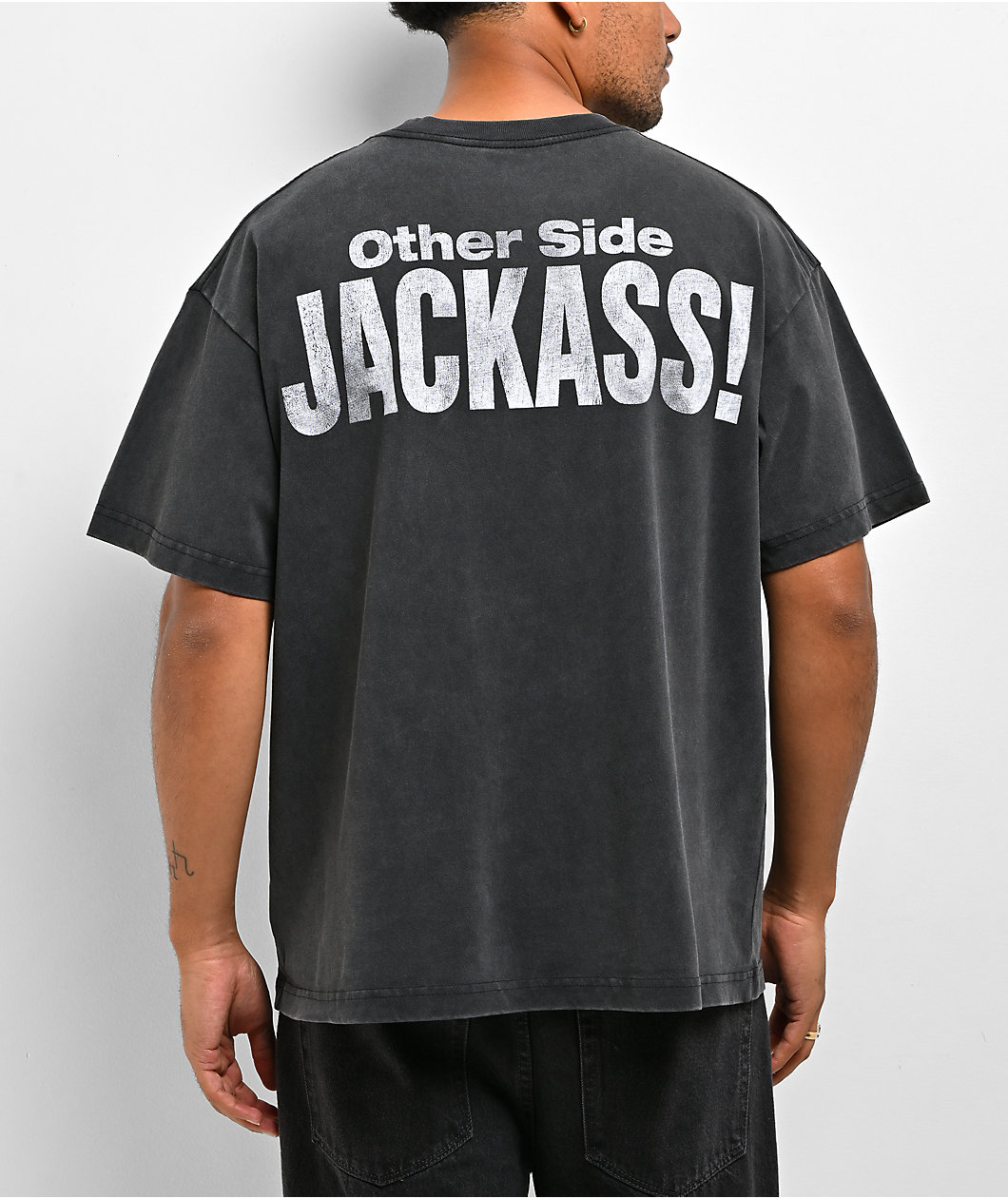 WWE Otherside Black Wash T-Shirt